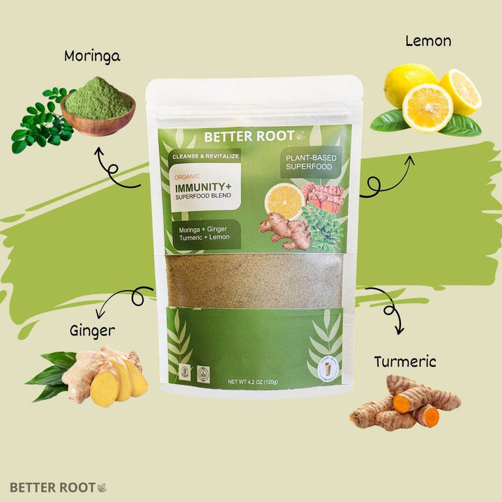 Better Root Immunity+ superfood blend for immunity and energy